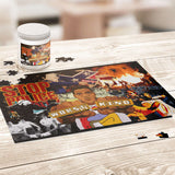 **City on Fire** Jigsaw Puzzle