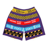 **EC Banner** Athletic Long Shorts (Purp) - W.O.R.S.T!Kind Global