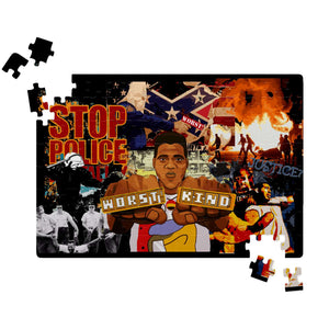 **City on Fire** Jigsaw Puzzle